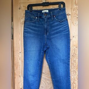 Madewell Curvy High-Rise Skinny Crop